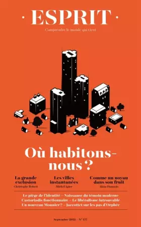 Couverture du produit · Esprit - Où habitons-nous ?: Septembre 2021