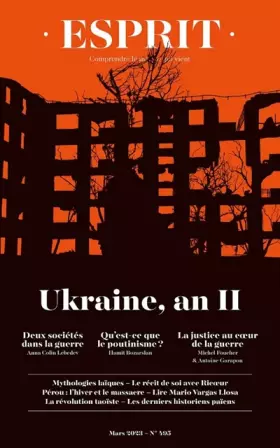 Couverture du produit · Esprit - Ukraine, an II: Mars 2023