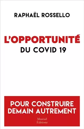 Couverture du produit · L'opportunité du Covid 19