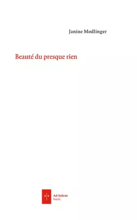 Couverture du produit · Beauté du presque rien