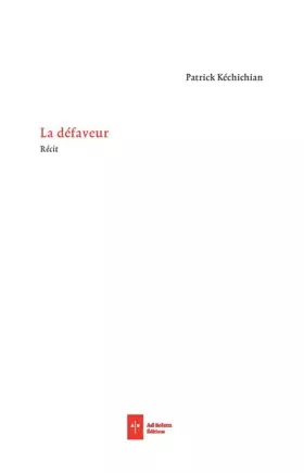 Couverture du produit · La défaveur