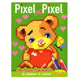 Couverture du produit · PIXEL PAR PIXEL : OURS VERT