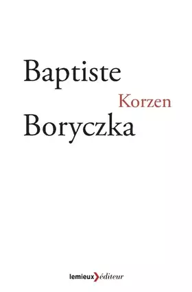 Couverture du produit · Korzen