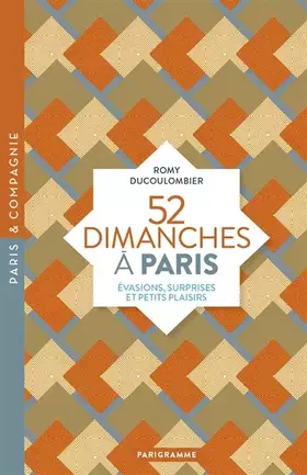 Couverture du produit · 52 Dimanches à Paris