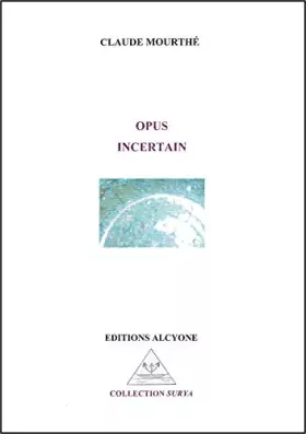 Couverture du produit · Opus incertain