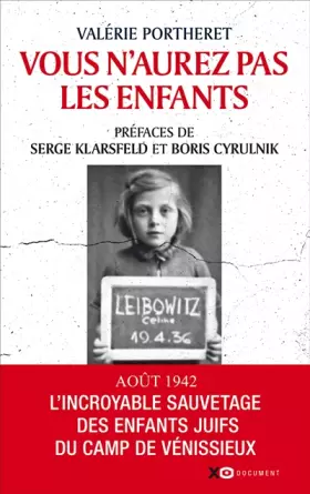 Couverture du produit · Vous n'aurez pas les enfants