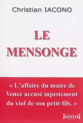 Couverture du produit · Mensonge