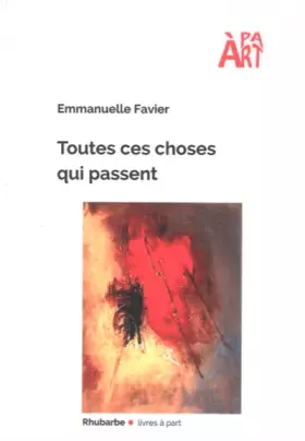 Couverture du produit · Toutes ces choses qui passent