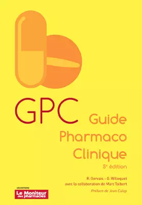 Couverture du produit · GPC Guide Pharmaco Clinique