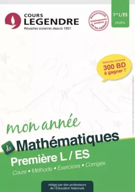 Couverture du produit · Mathématiques 1re L ES