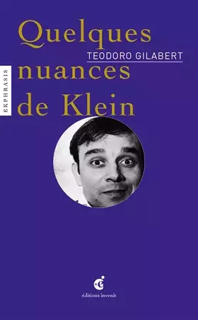 Couverture du produit · Quelques nuances de Klein