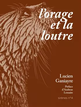 Couverture du produit · L'orage et la loutre