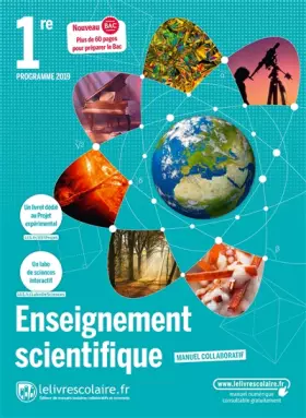 Couverture du produit · Enseignement scientifique 1re : Manuel élève
