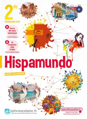Couverture du produit · Espagnol 2de Hispamundo : Manuel élève