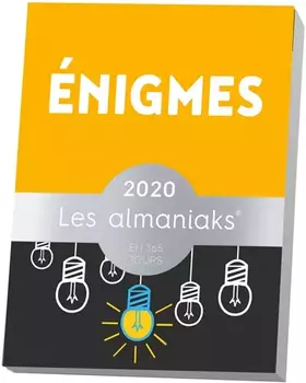 Couverture du produit · Almaniak Enigmes 2020