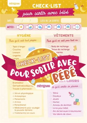 Couverture du produit · Check-list pour sortir avec bébé