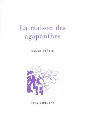 Couverture du produit · La maison des agapanthes