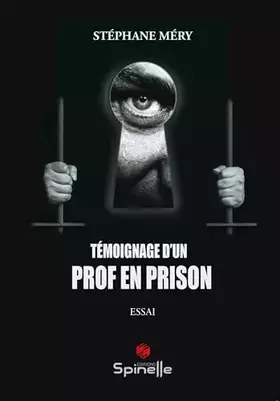 Couverture du produit · Témoignage d’un prof en prison