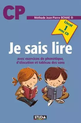 Couverture du produit · Je sais lire : Livre 1 (1CD audio)
