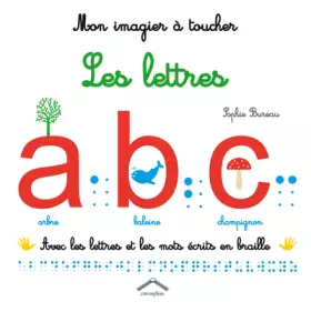 Couverture du produit · Mon imagier à toucher les lettres