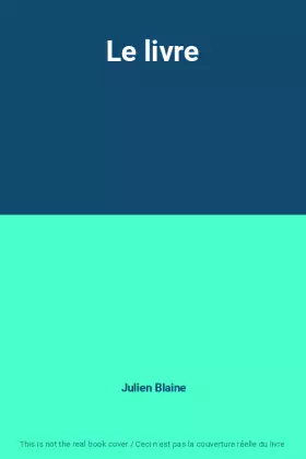 Couverture du produit · Le livre