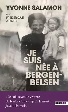 Couverture du produit · Je suis née à Bergen-Belsen