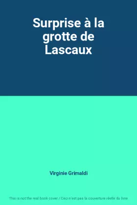 Couverture du produit · Surprise à la grotte de Lascaux