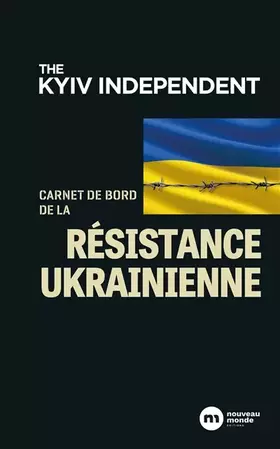 Couverture du produit · Carnet de bord de la résistance ukrainienne