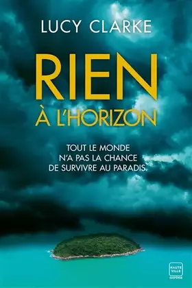 Couverture du produit · Rien à l'horizon
