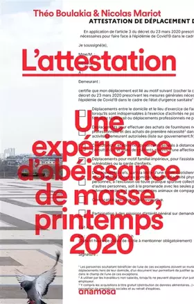 Couverture du produit · L'attestation: Une expérience d'obéissance de masse, printemps 2020