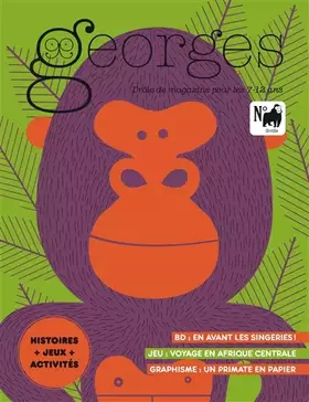Couverture du produit · Magazine Georges n°66 Gorille - Oct/Nov 2023