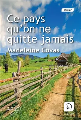 Couverture du produit · Ce pays qu'on ne quitte jamais
