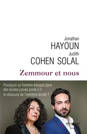 Couverture du produit · Zemmour et nous