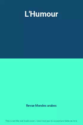 Couverture du produit · L'Humour