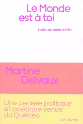 Couverture du produit · Le Monde est à toi