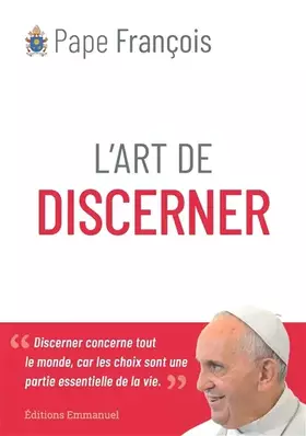 Couverture du produit · L'art de discerner