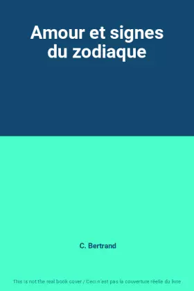 Couverture du produit · Amour et signes du zodiaque