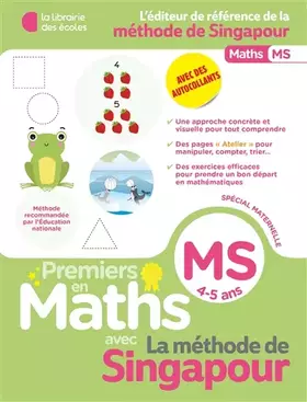 Couverture du produit · Premiers en maths - Méthode de Singapour MS