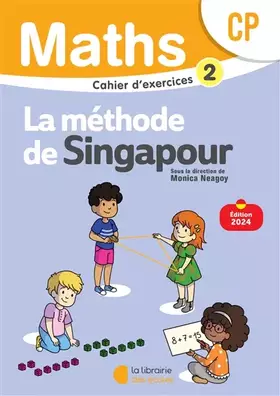 Couverture du produit · Mathématiques CP (2024) - Méthode de Singapour - Cahier d'exercices 2