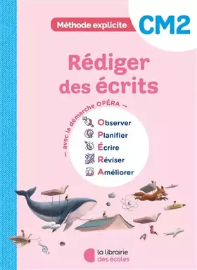 Couverture du produit · Méthode explicite CM2 (2026) - Rédiger des écrits - Cahier d'exercices