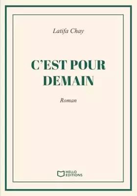 Couverture du produit · C'est pour demain