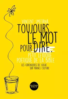 Couverture du produit · Toujours le mot pour dire