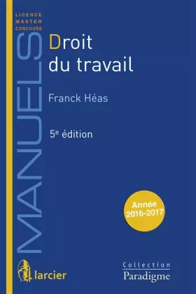 Couverture du produit · Droit du travail