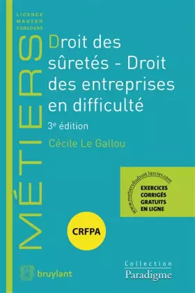 Couverture du produit · Droit des sûretés