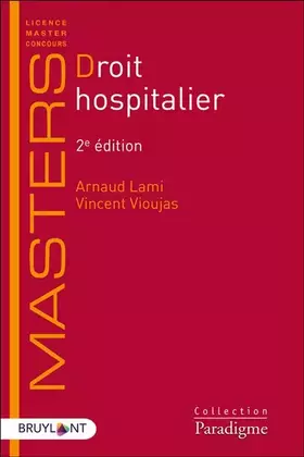 Couverture du produit · Droit hospitalier