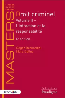 Couverture du produit · Droit criminel 2