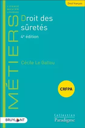 Couverture du produit · Droit des sûretés