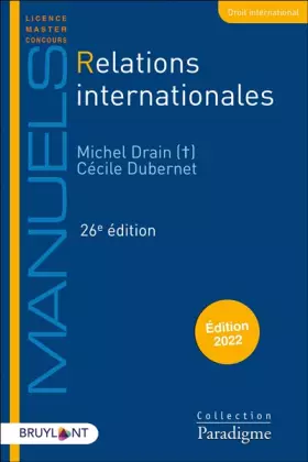 Couverture du produit · Relations internationales