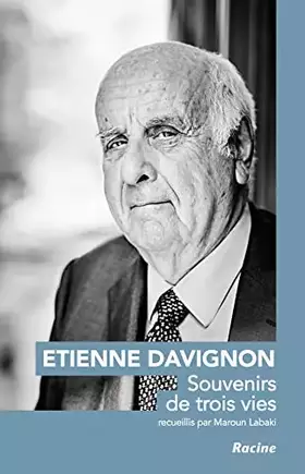Couverture du produit · Etienne Davignon, Souvenirs de Trois Vies