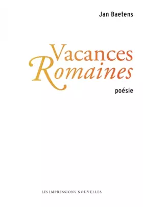 Couverture du produit · Vacances romaines